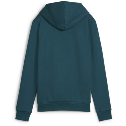 PUMA Essentials Logo Fleece Hoodie Damen 77 - cold green M