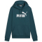 PUMA Essentials Logo Fleece Hoodie Damen 77 - cold green M