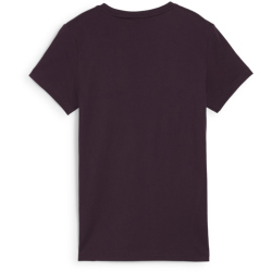 PUMA Essentials Logo T-Shirt Damen 39 - midnight plum XS