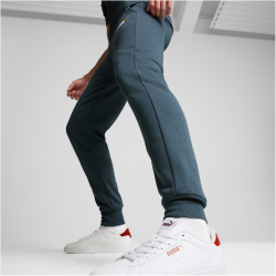 PUMA Ess+ Metallic 2 Col Logo Jogginghose Herren 26 - gray skies 3XL