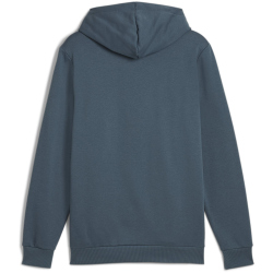 PUMA Ess+ Metallic 2 Col Big Logo Fleece-Hoodie Herren 18 - gray skies XXL