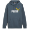 PUMA Ess+ Metallic 2 Col Big Logo Fleece-Hoodie Herren 18 - gray skies XXL