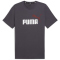 PUMA Ess+ Metallic 2 Col Logo T-Shirt Herren 69 - galactic gray S