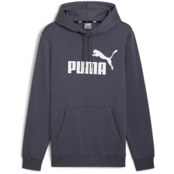 PUMA Essentials Big Logo Fleece-Hoodie Herren 23 - galactic gray 3XL