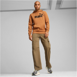 PUMA Essentials Big Logo Fleece-Hoodie Herren 19 - caramel latte M