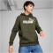PUMA Essentials Big Logo Fleece-Hoodie Herren 08 - dark olive M