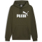 PUMA Essentials Big Logo Fleece-Hoodie Herren 08 - dark olive XL