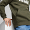 PUMA Essentials Big Logo Fleece-Hoodie Herren 08 - dark olive XXL