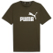 PUMA Essentials Logo T-Shirt Herren 11 - dark olive L