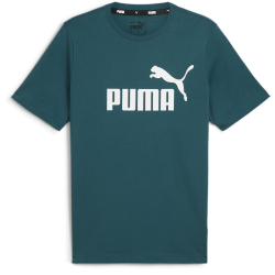 PUMA Essentials Logo T-Shirt Herren 08 - cold green 3XL