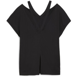 PUMA Studio Fashion Yogashirt Damen 01 - PUMA black XS