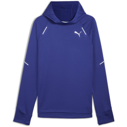 PUMA Run Grid Fleece Hoodie Herren 27 - lapis lazuli XXL