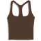 PUMA Shapelux 2in1 Tanktop Damen 65 - espresso brown XS