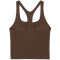 PUMA Shapelux 2in1 Tanktop Damen 65 - espresso brown XS