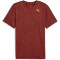 PUMA Studio Cloudspun Print Yogashirt Herren 63 - mars red XXL