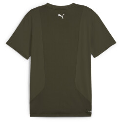 PUMA Studio Cloudspun Mesh Yogashirt Herren 80 - dark...