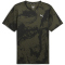 PUMA Train All Day Print Trainingsshirt Herren 80 - dark olive S