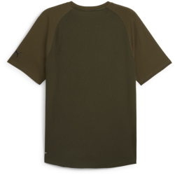 PUMA Cloudspun Soft Breathable Trainingsshirt Herren 80 - dark olive M