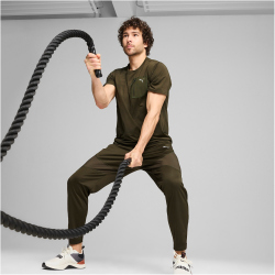 PUMA Flex Cargo Trainingsshirt Herren 80 - dark olive M
