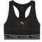 PUMA 4Keeps Elastic Mid Support Sport-BH Damen 51 - PUMA black/2024 version XS