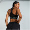 PUMA 4Keeps Elastic Mid Support Sport-BH Damen 51 - PUMA black/2024 version XS
