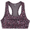 PUMA 4Keeps Mid Support Sport-BH Damen 29 - midnight plum/skin aop XS
