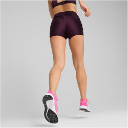 PUMA Run 3” Ultraform kurze Laufleggings Damen 44 - midnight plum/fireglow XS