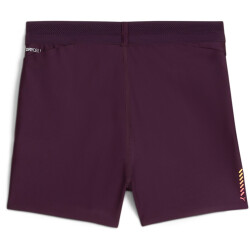 PUMA Run 3” Ultraform kurze Laufleggings Damen 44 - midnight plum/fireglow XS