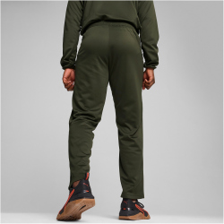 PUMA Fit Taped PWRFleece Lite Trainingshose Herren 80 - dark olive S