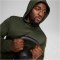 PUMA Fit Taped PWRFleece Lite Hoodie Herren 80 - dark olive XL