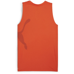 PUMA Train All Day Big Cat Tanktop Herren 18 - redmazing L