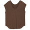 PUMA Studio Foundations Yogashirt Damen 65 - espresso brown XS