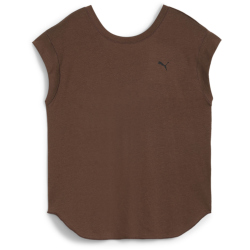 PUMA Studio Foundations Yogashirt Damen 65 - espresso...