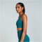 PUMA Move Shapelux Seamless Low Support Sport-BH Damen 83 - cold green XS