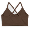 PUMA Move Shapelux Seamless Low Support Sport-BH Damen 65 - espresso brown S