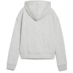 PUMA Train Favorite Fleece Kapuzenjacke Damen 04 - light gray heather XS
