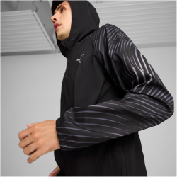 PUMA Run Favorite Print Laufjacke Herren 56 - PUMA black/aop XXL