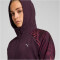 PUMA Run Favorite Print Woven Laufjacke Damen 44 - midnight plum/aop XS
