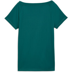 PUMA Train Favorite Jersey Cat Trainingsshirt Damen 83 - cold green XL