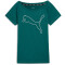 PUMA Train Favorite Jersey Cat Trainingsshirt Damen 83 - cold green XL