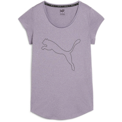 PUMA Performance Heather Cat Trainingsshirt Damen 30 - pale plum heather S