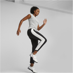 PUMA Performance Heather Cat Trainingsshirt Damen 04 - light gray heather XS