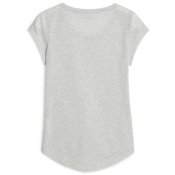 PUMA Performance Heather Cat Trainingsshirt Damen 04 - light gray heather XS