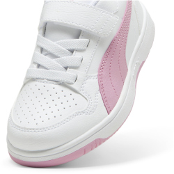 PUMA Reb-L AC+ Sneaker mit Klettverschluss Kinder 09 - PUMA white/mauved out/magenta gleam 30