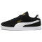 PUMA Club II Wildleder Sneaker Kinder 01 - PUMA black/PUMA white/PUMA gold 36