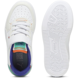 PUMA Caven 2.0 Ready, Set, Better II AC+ Sneaker mit Klettverschluss Kinder 01 - vapor gray/puma white/lapis lazuli 29