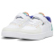 PUMA Caven 2.0 Ready, Set, Better II AC+ Sneaker mit Klettverschluss Kinder 01 - vapor gray/puma white/lapis lazuli 29