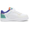 PUMA Caven 2.0 Ready, Set, Better II AC+ Sneaker mit Klettverschluss Kinder 01 - vapor gray/puma white/lapis lazuli 29