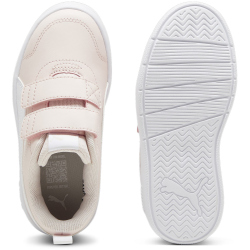 PUMA Courtflex V3 Sneaker mit Klettverschluss Kinder 07 - island pink/puma white 30