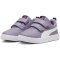 PUMA Courtflex V3 Sneaker mit Klettverschluss Kinder 04 - pale plum/puma white 28